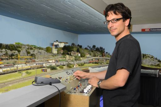 Schalterstellwerk, Integra, Elektromechanisches Stellwerk, MECF, Modelleisenbahn Club Flawil 