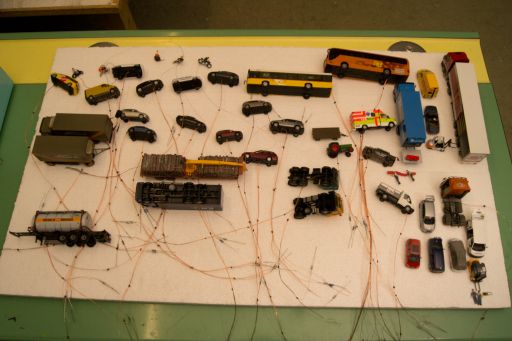, Modelleisenbahn Club Flawil , MECF , Modellauto , Auto Beleuchtung , LED , Auto Supern, MECF, Modelleisenbahn Club Flawil 