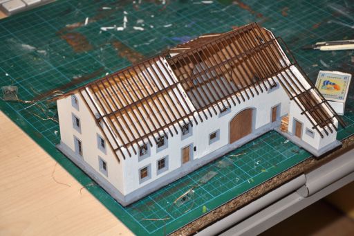 MECF , Modelleisenbahn Club Flawil , Clubanlage , Bauernhof, MECF, Modelleisenbahn Club Flawil 