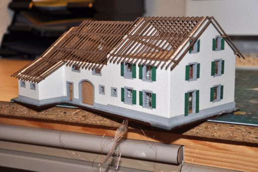 MECF , Modelleisenbahn Club Flawil , Clubanlage , Bauernhof, MECF, Modelleisenbahn Club Flawil 