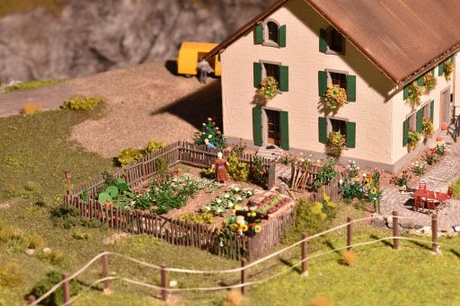 MECF , Modelleisenbahn Club Flawil , Clubanlage , Bauernhof, MECF, Modelleisenbahn Club Flawil 