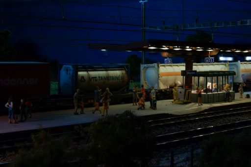 Tag-/Nachtsimulation, Animationssteuerung, MECF, Modelleisenbahn Club Flawil 