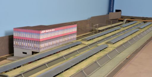 Bahnhofhalle, St. Muhrtal, Zürich, Gleishalle, MECF, Modelleisenbahn Club Flawil 