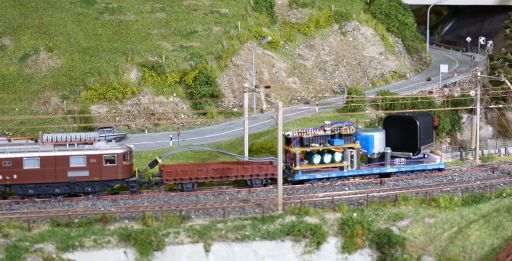 Kamerawagen, Drehtisch, Minikamera,, MECF, Modelleisenbahn Club Flawil 